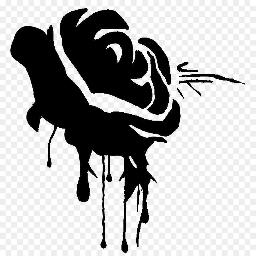 Black Rose Drawing Best