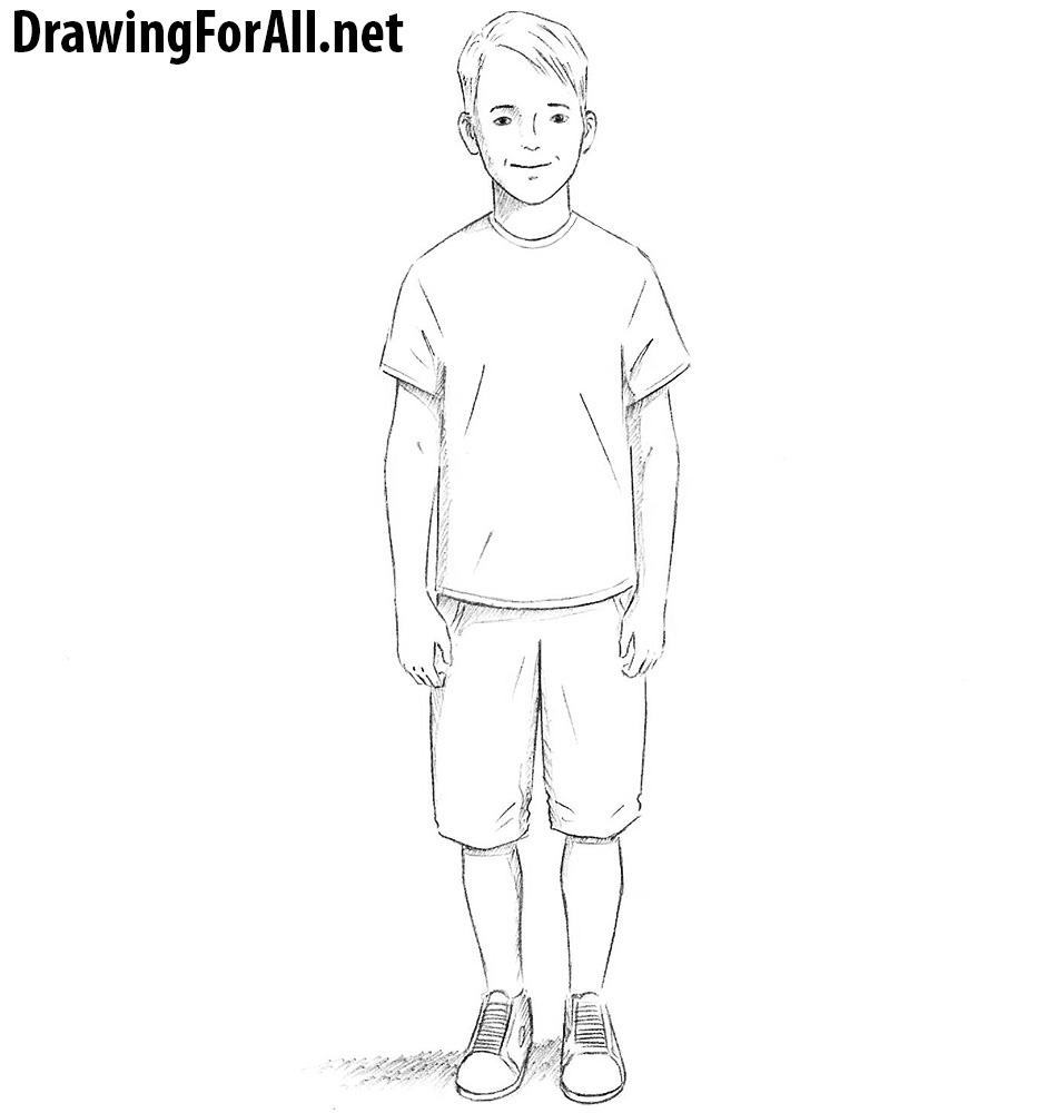 Boy Drawing Pic