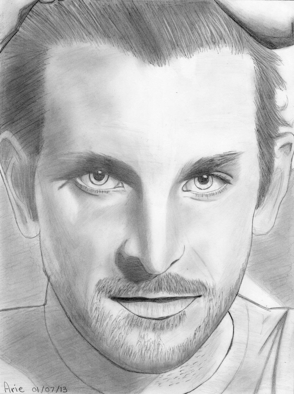 Bradley Cooper Drawing High-Quality