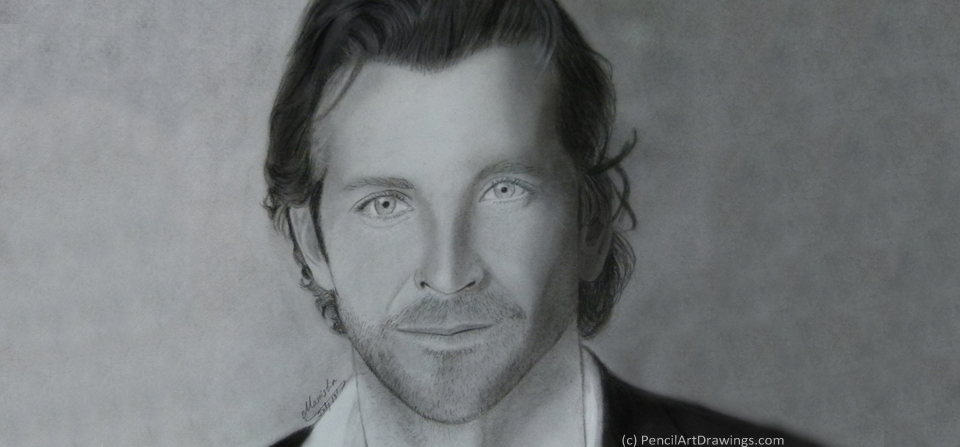 Bradley Cooper Drawing Realistic