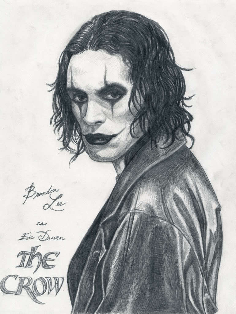 Brandon Lee Drawing Art