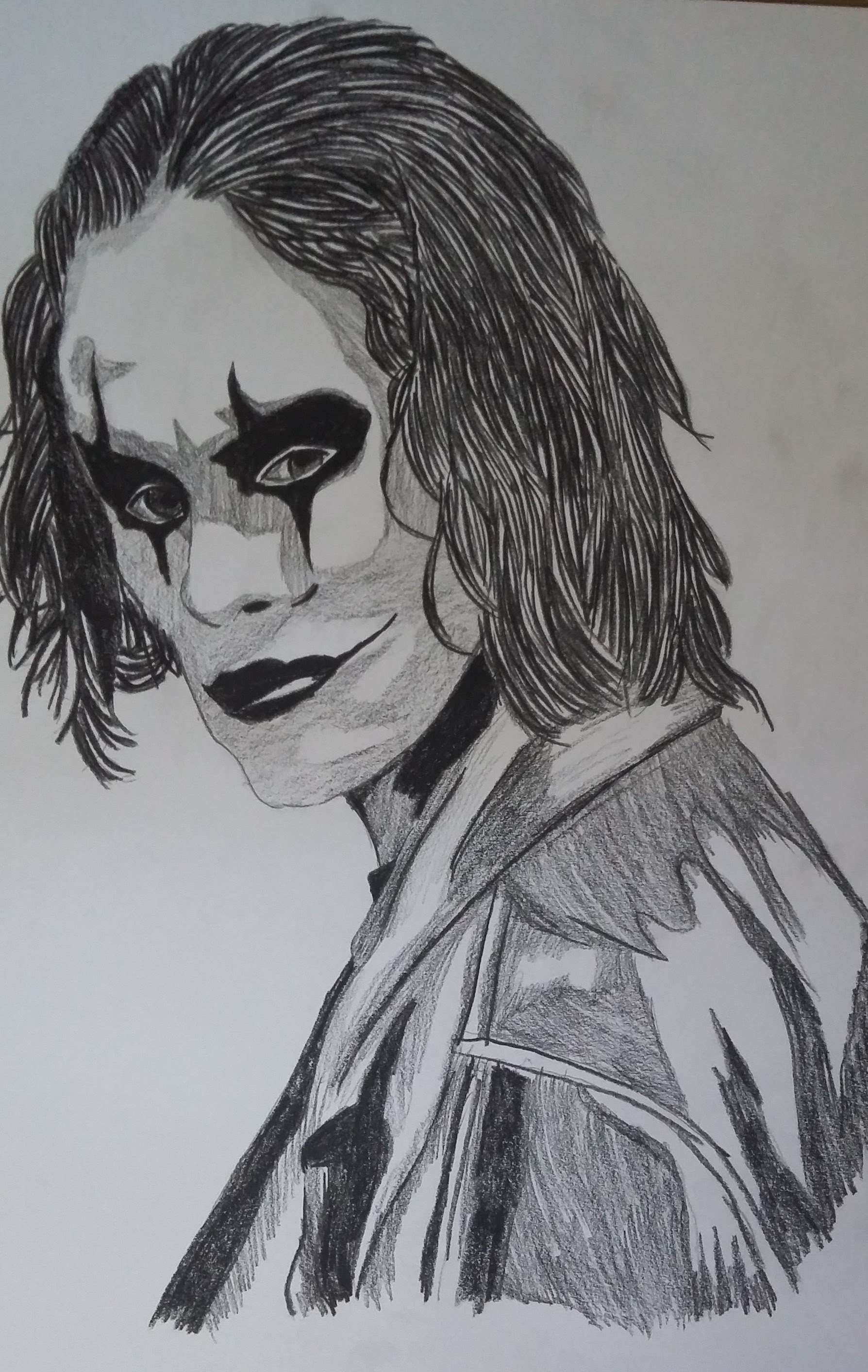 Brandon Lee Drawing High-Quality