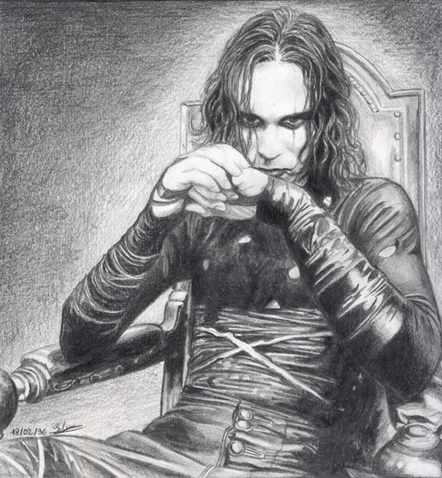 Brandon Lee Drawing Photo