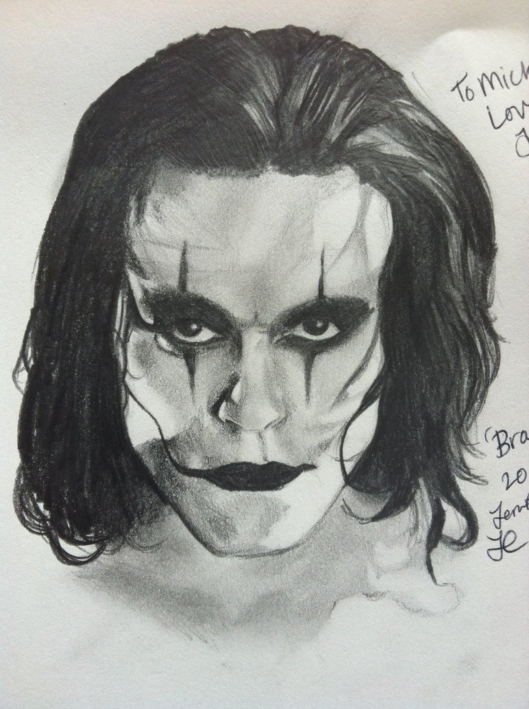 Brandon Lee Drawing Pic