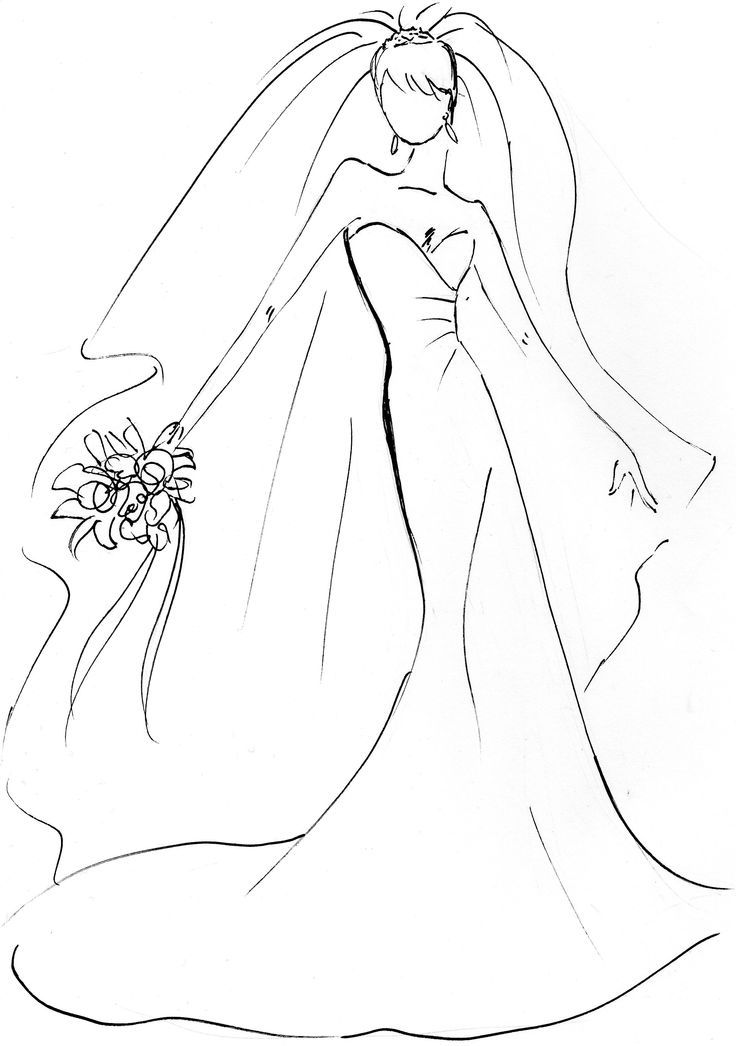 Sad Bride Pencil Sketch  DesiPainterscom