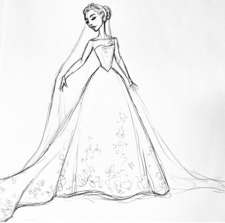 Bride Drawing Picture