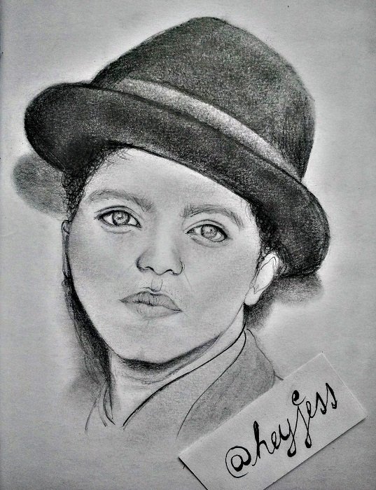 Bruno Mars Art Drawing