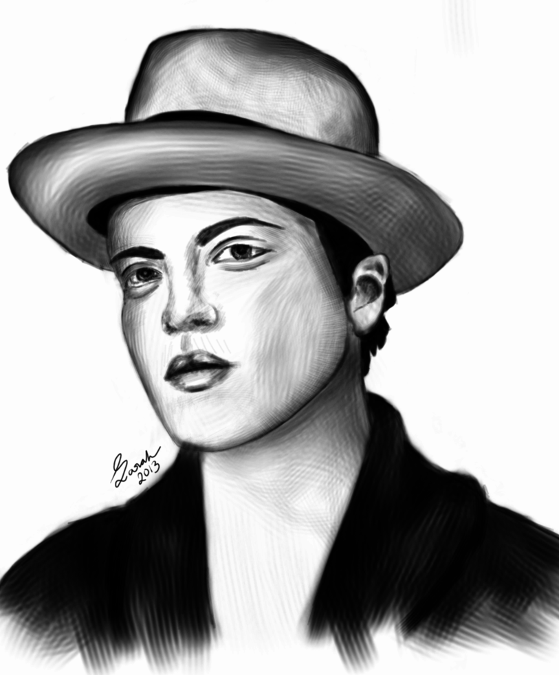 Bruno Mars Drawing Images
