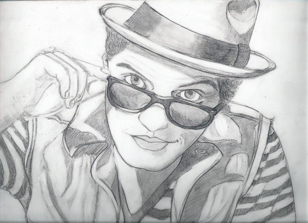 Bruno Mars Drawing Photo