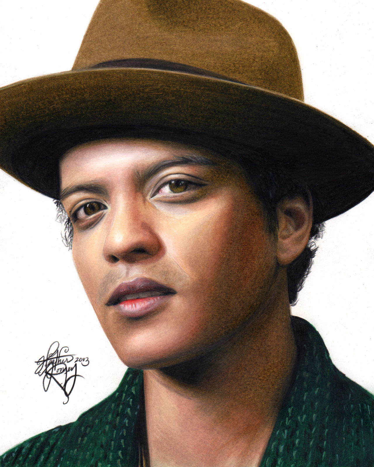 Bruno Mars Drawing Photos