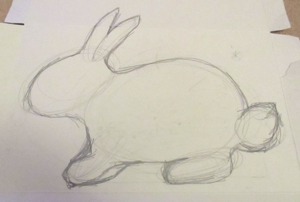 Bunny Drawing Art