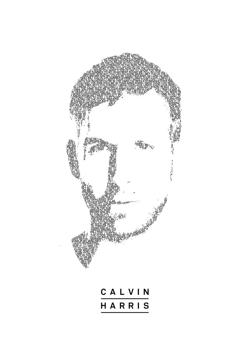 Calvin Harris Drawing Realistic