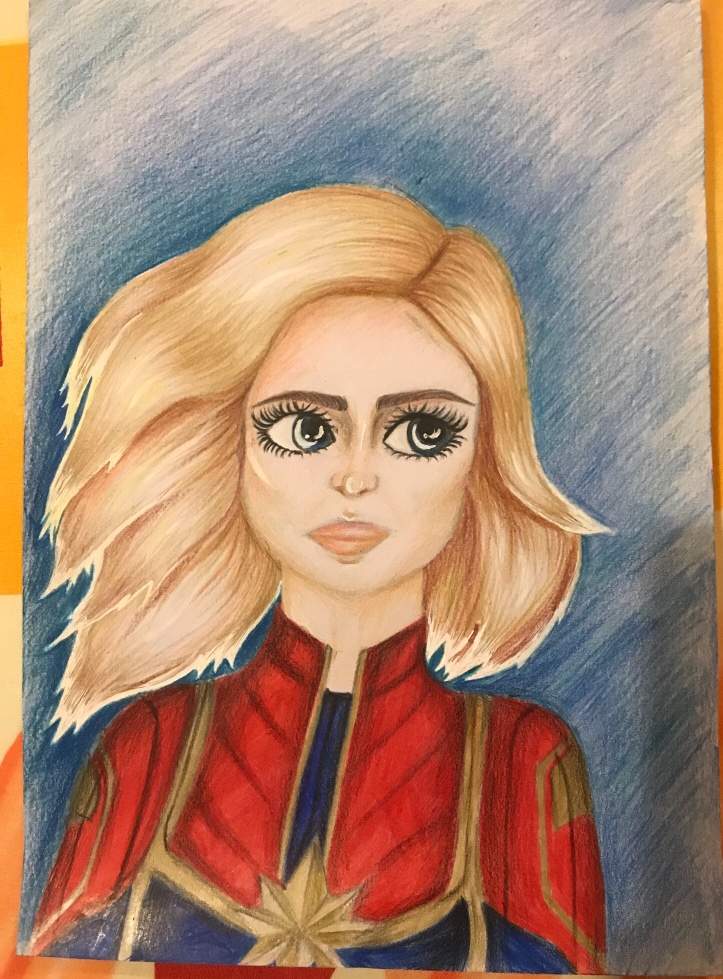 Captain Marvel Drawing Photo
