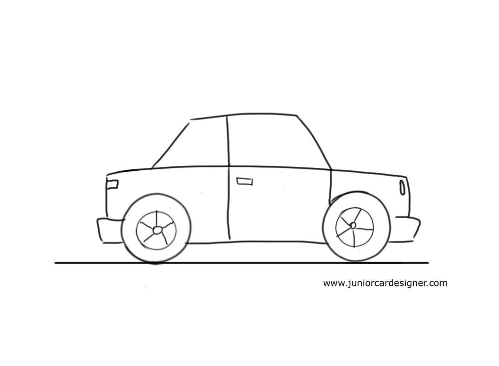 Car Drawing Photo