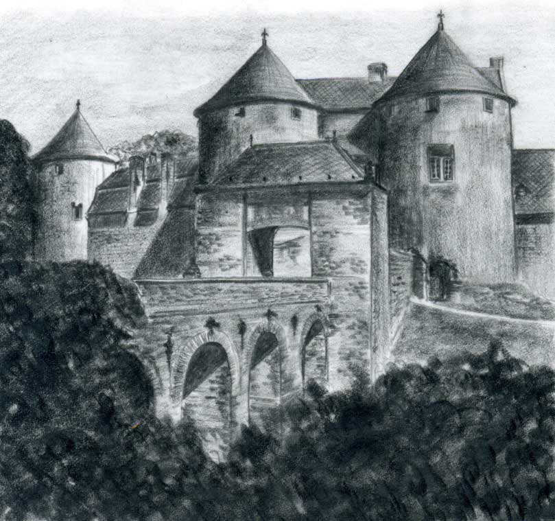 Castle Drawing Picture