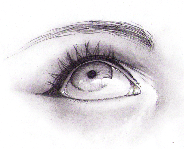Cat Eyes Drawing Picture