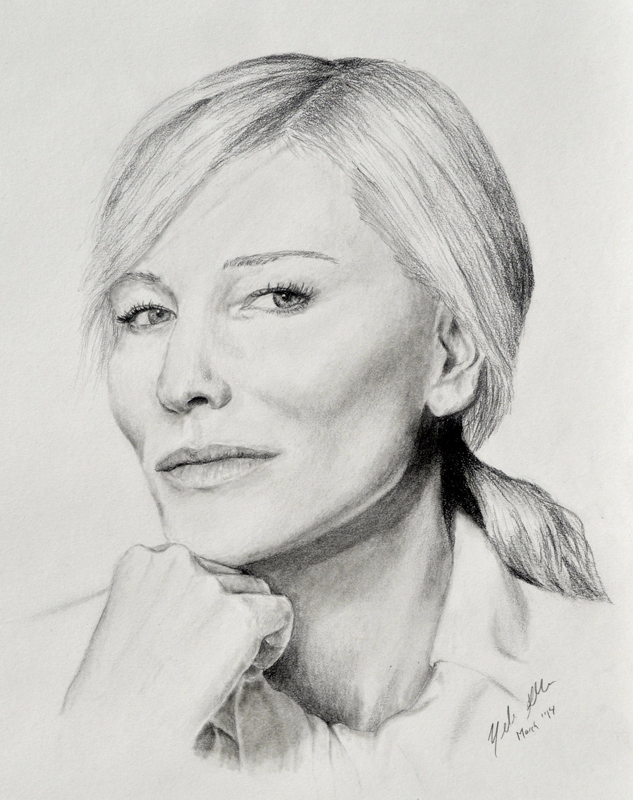 Cate Blanchett Drawing Art