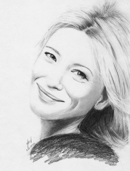 Cate Blanchett Drawing Best