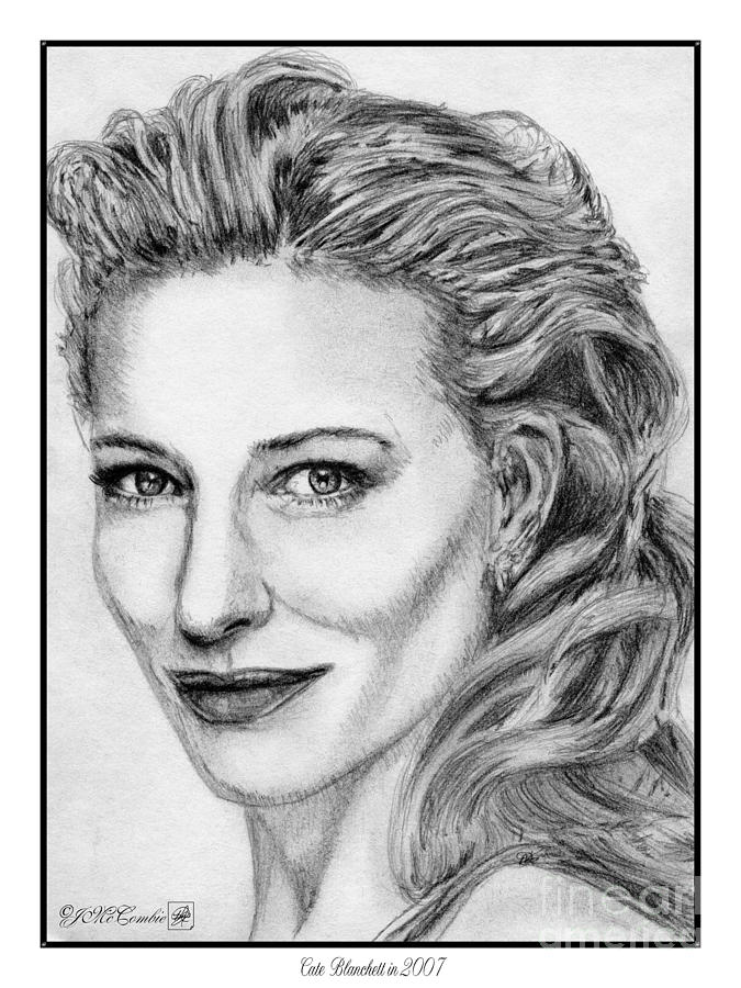 Cate Blanchett Drawing Realistic