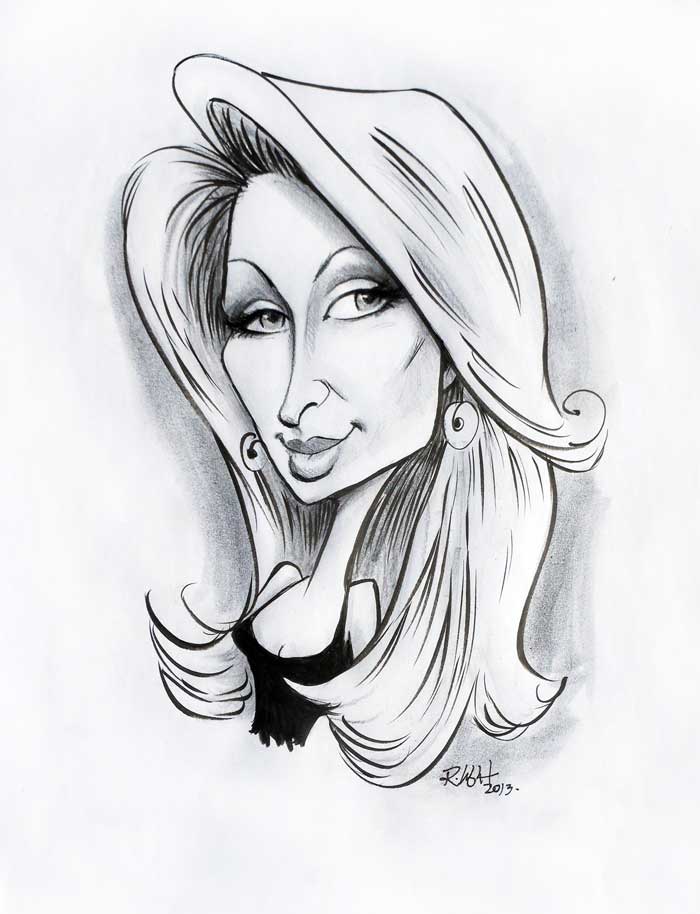Celebrity Caricatures Art Drawing