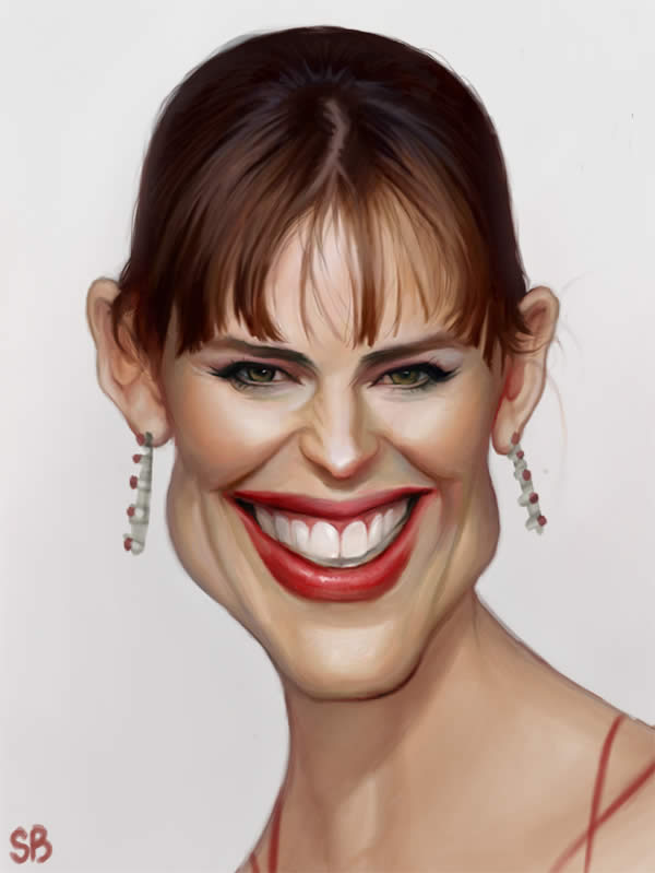 Celebrity Caricatures Drawing Photo
