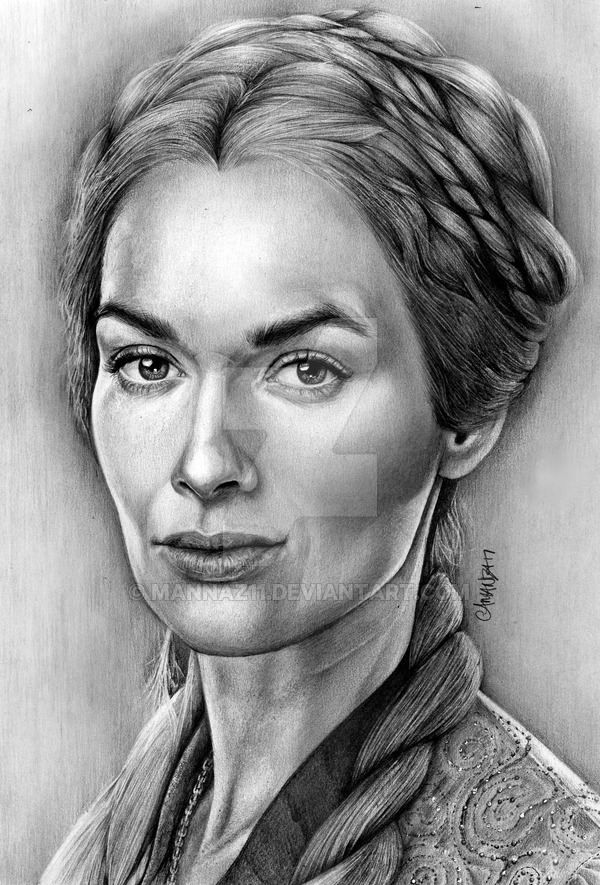 Cersei Lannister Drawing Art