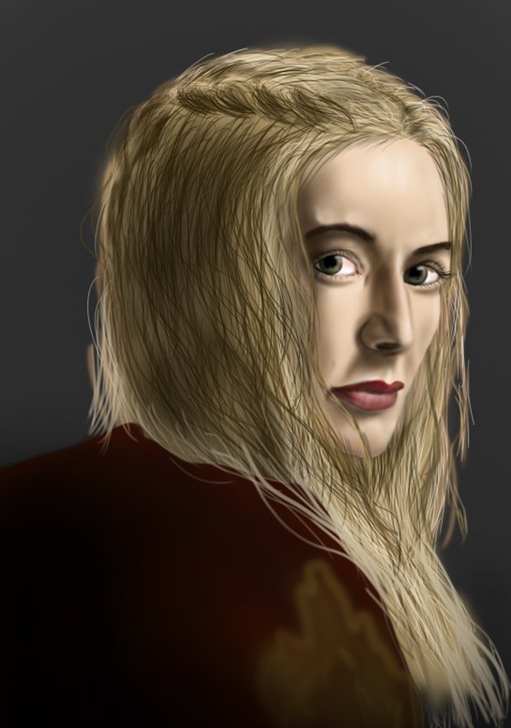 Cersei Lannister Drawing High-Quality