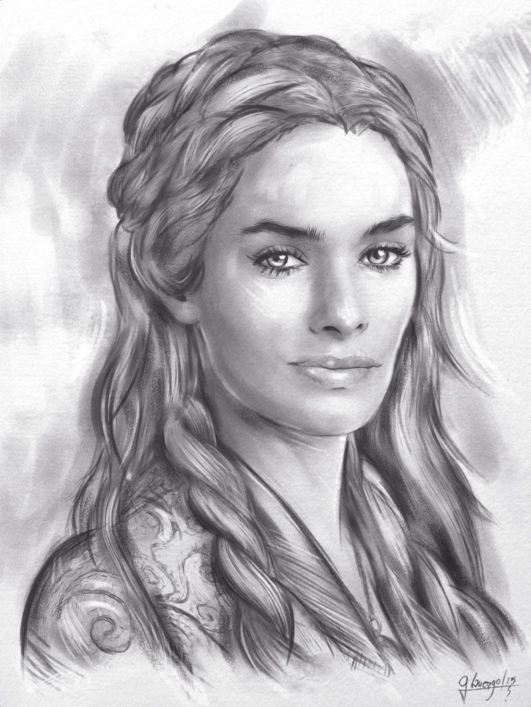 Cersei Lannister Drawing Image