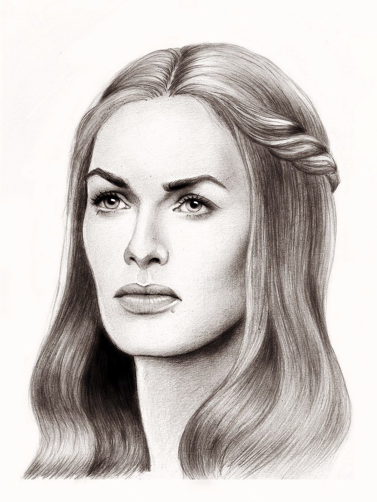 Cersei Lannister Drawing Pic
