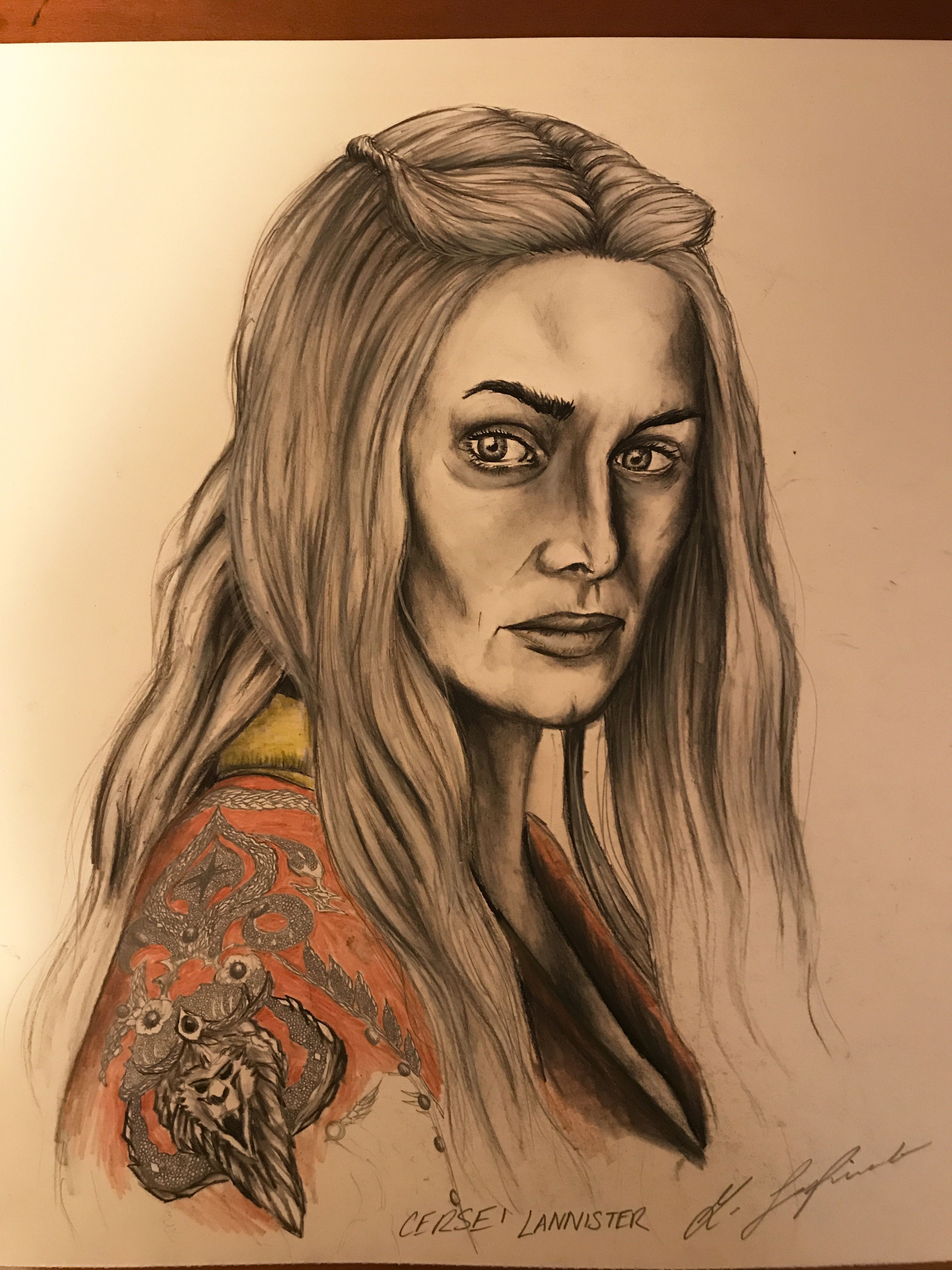Cersei Lannister Drawing