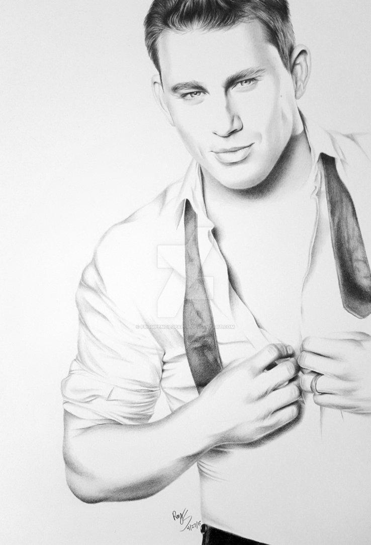 Channing Tatum Drawing Picture