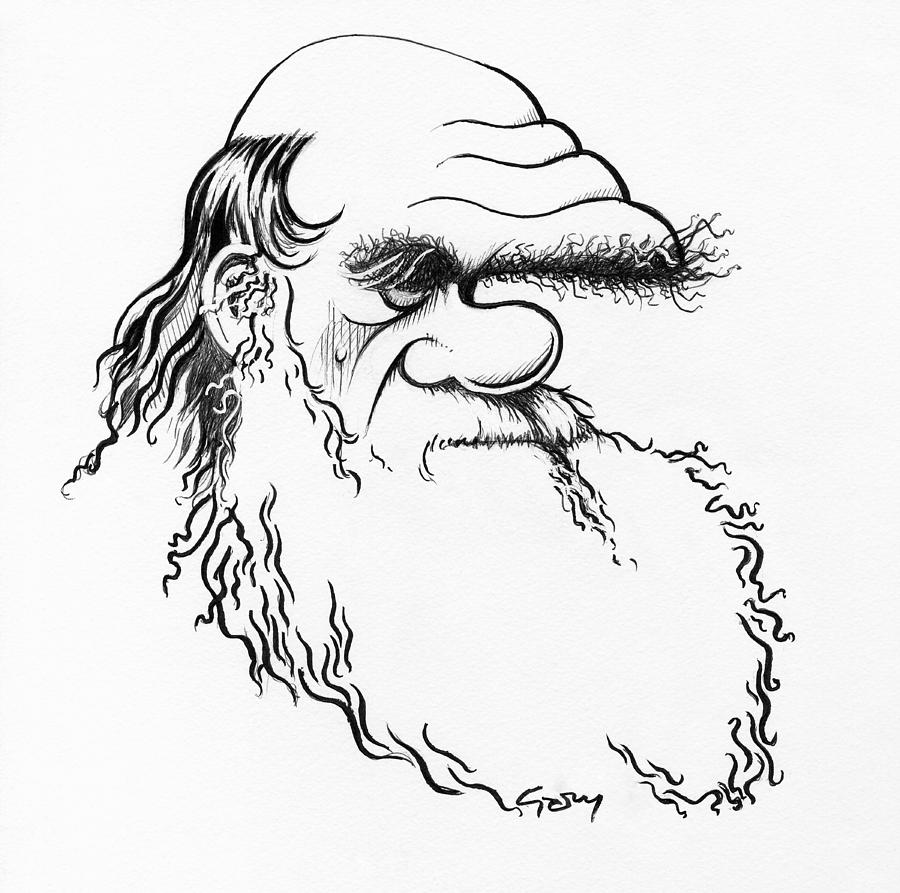 Charles Darwin Drawing Pic