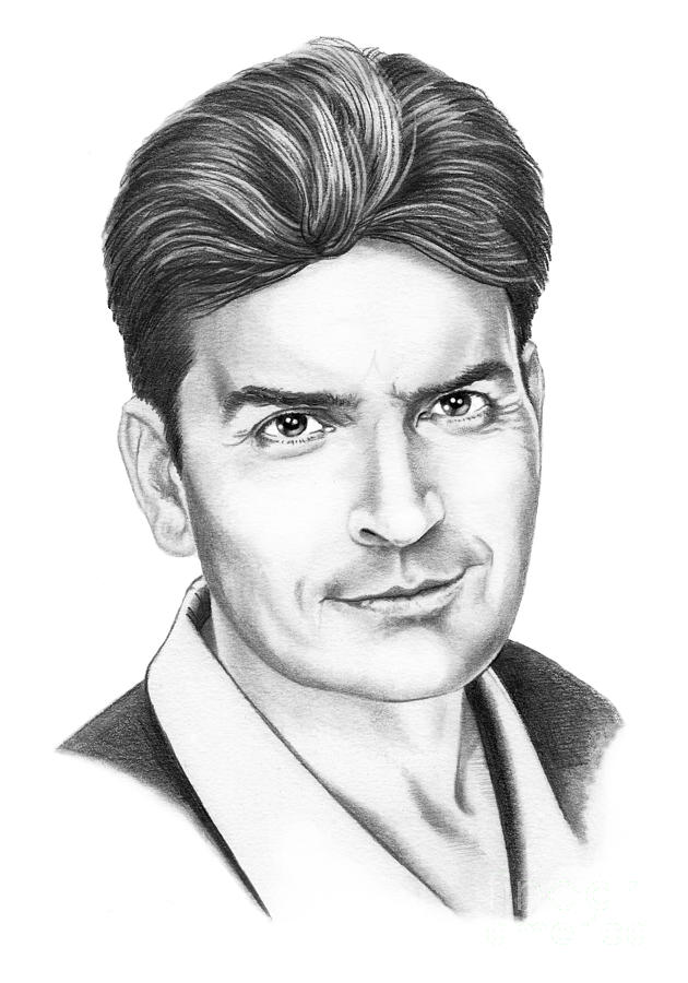 Charlie Sheen Drawing Images