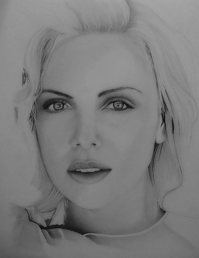 Charlize Theron Drawing Best