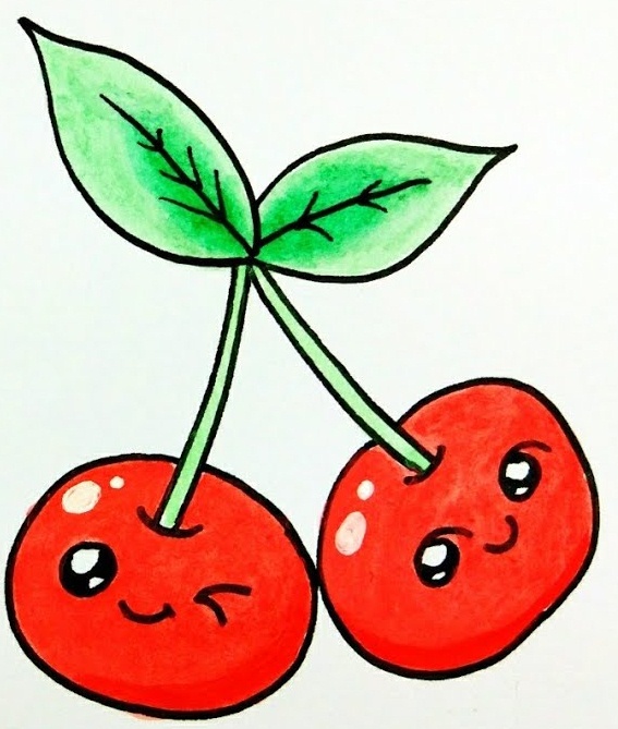 Cherry Drawing Pic