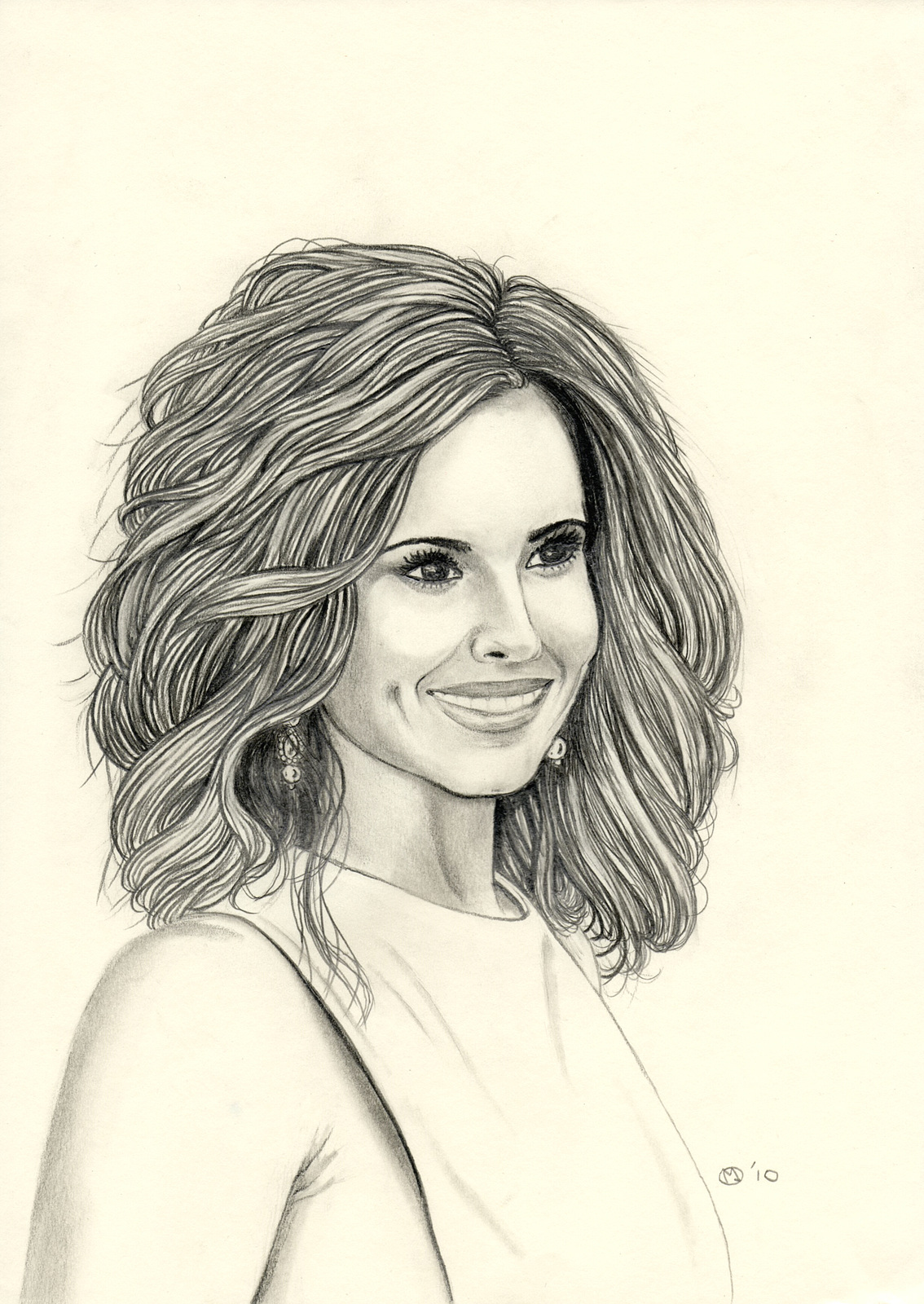 Cheryl Cole Drawing Picture