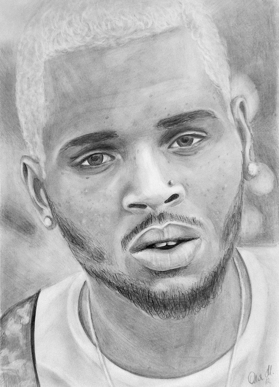 Chris Brown Drawing Best