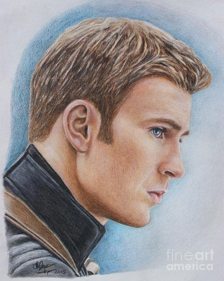 Chris Evans Drawing Art