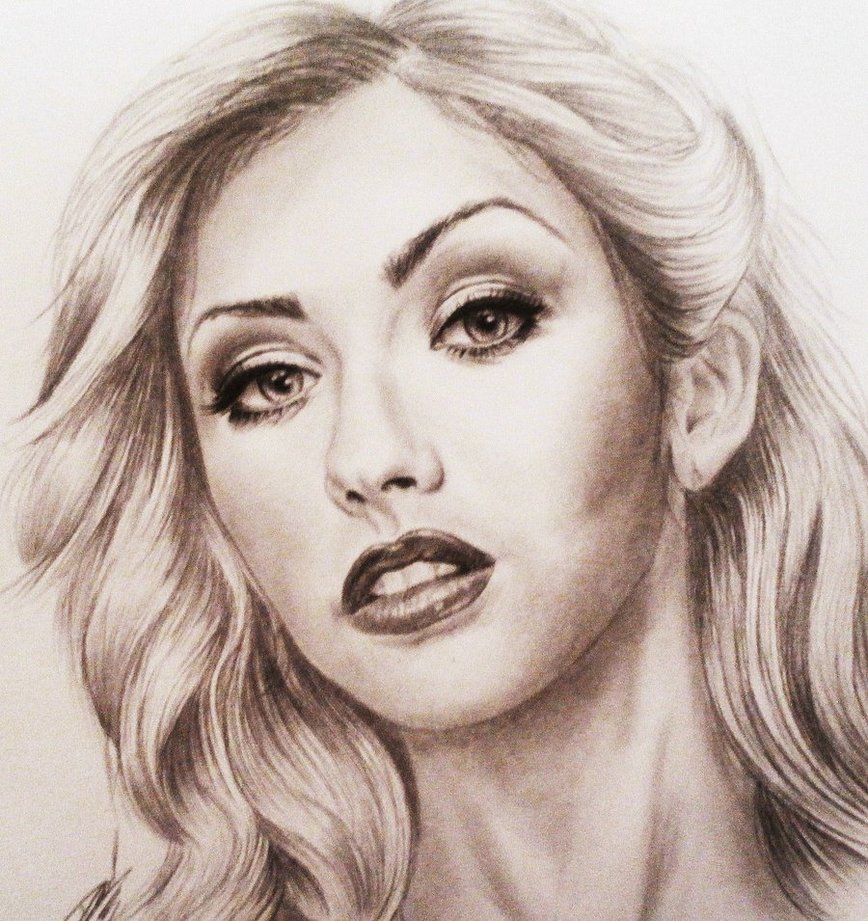Christina Aguilera Drawing Amazing