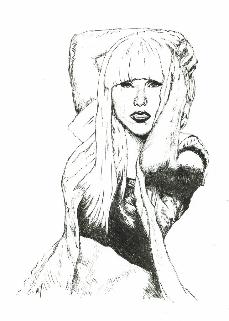 Christina Aguilera Drawing Pic