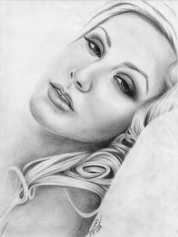 Christina Aguilera Drawing Realistic