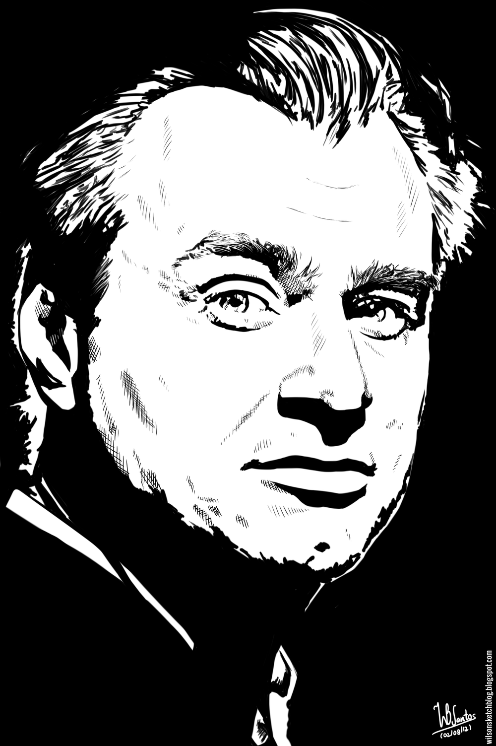 Christopher Nolan Drawing Realistic