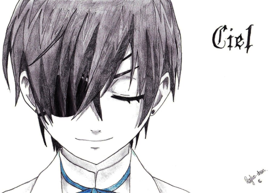 Ciel Phantomhive Drawing Picture