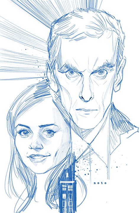 Clara Doctor Who Drawing Photo