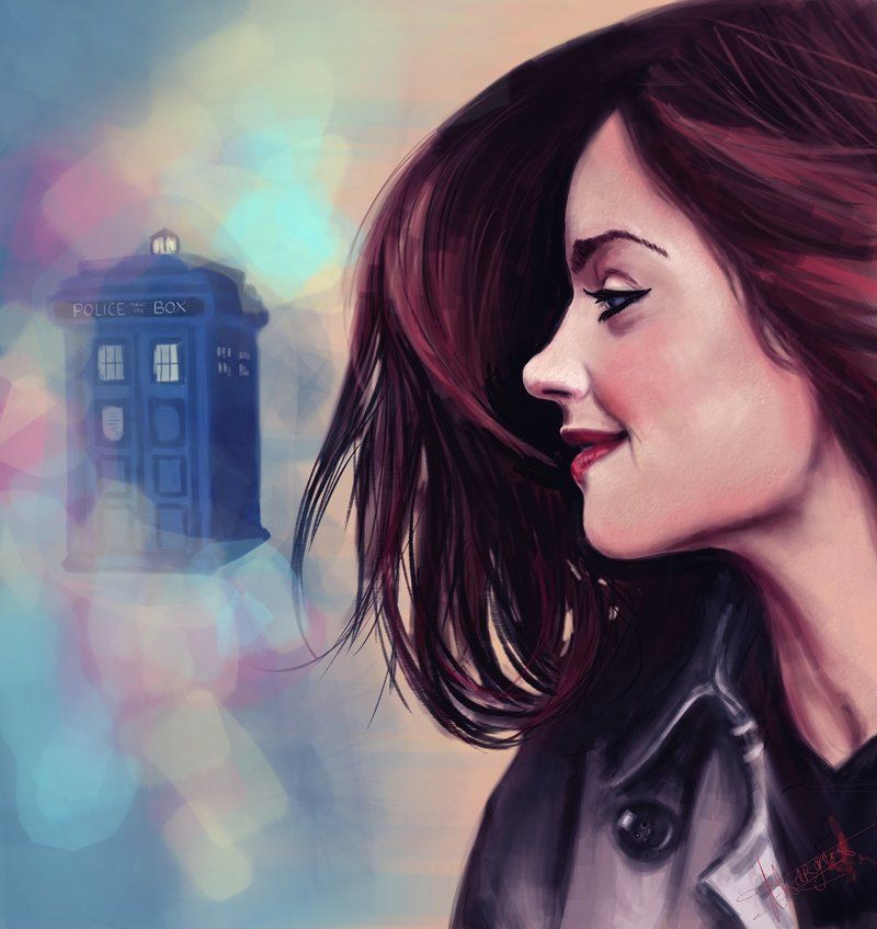 Clara Doctor Who Drawing Picture