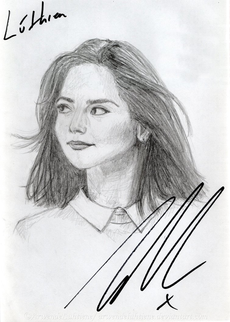 Clara Doctor Who Drawing Realistic