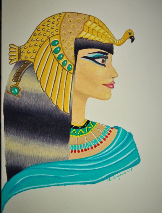 Cleopatra Drawing Picture