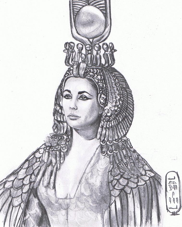 Cleopatra Drawing