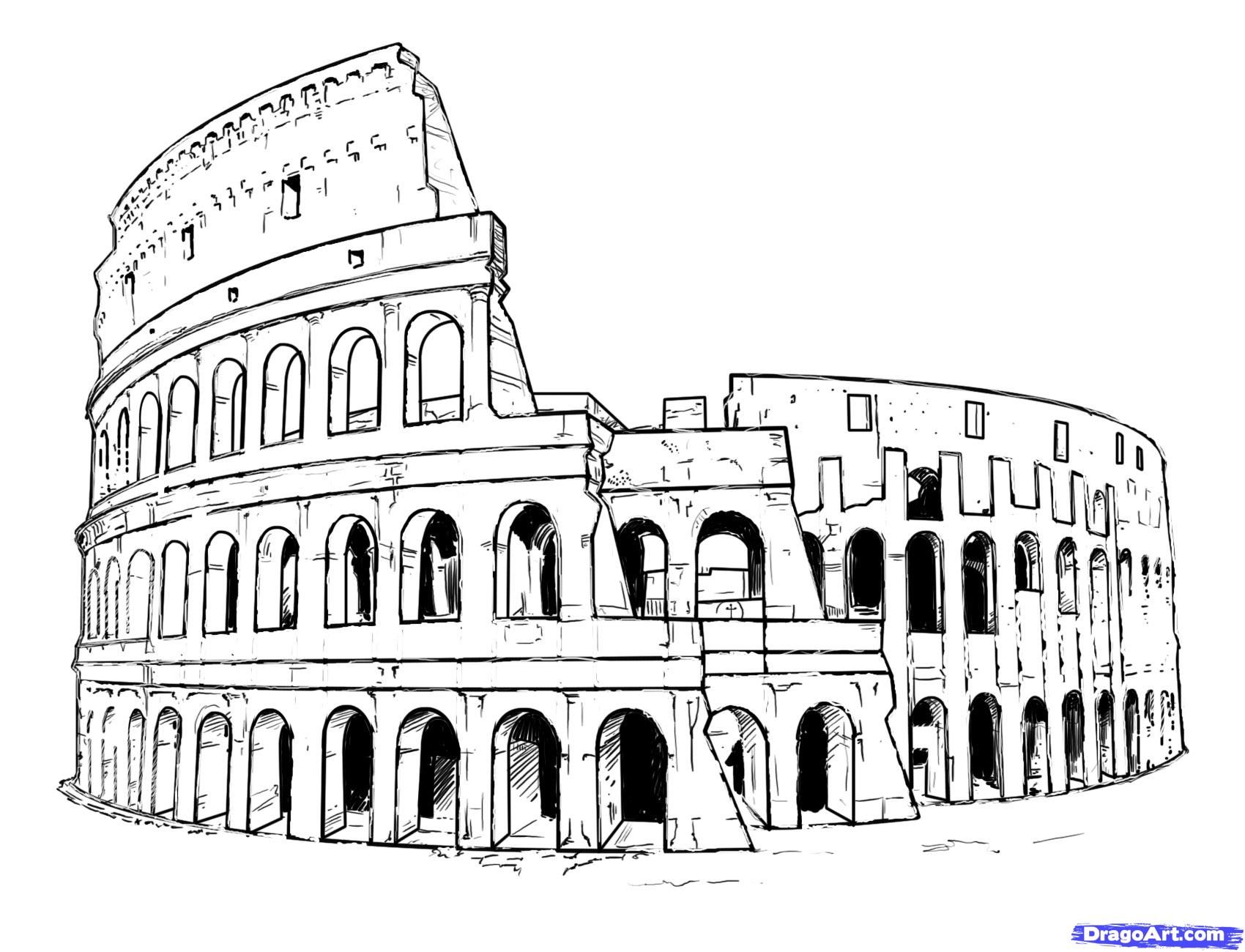 Colosseum Drawing