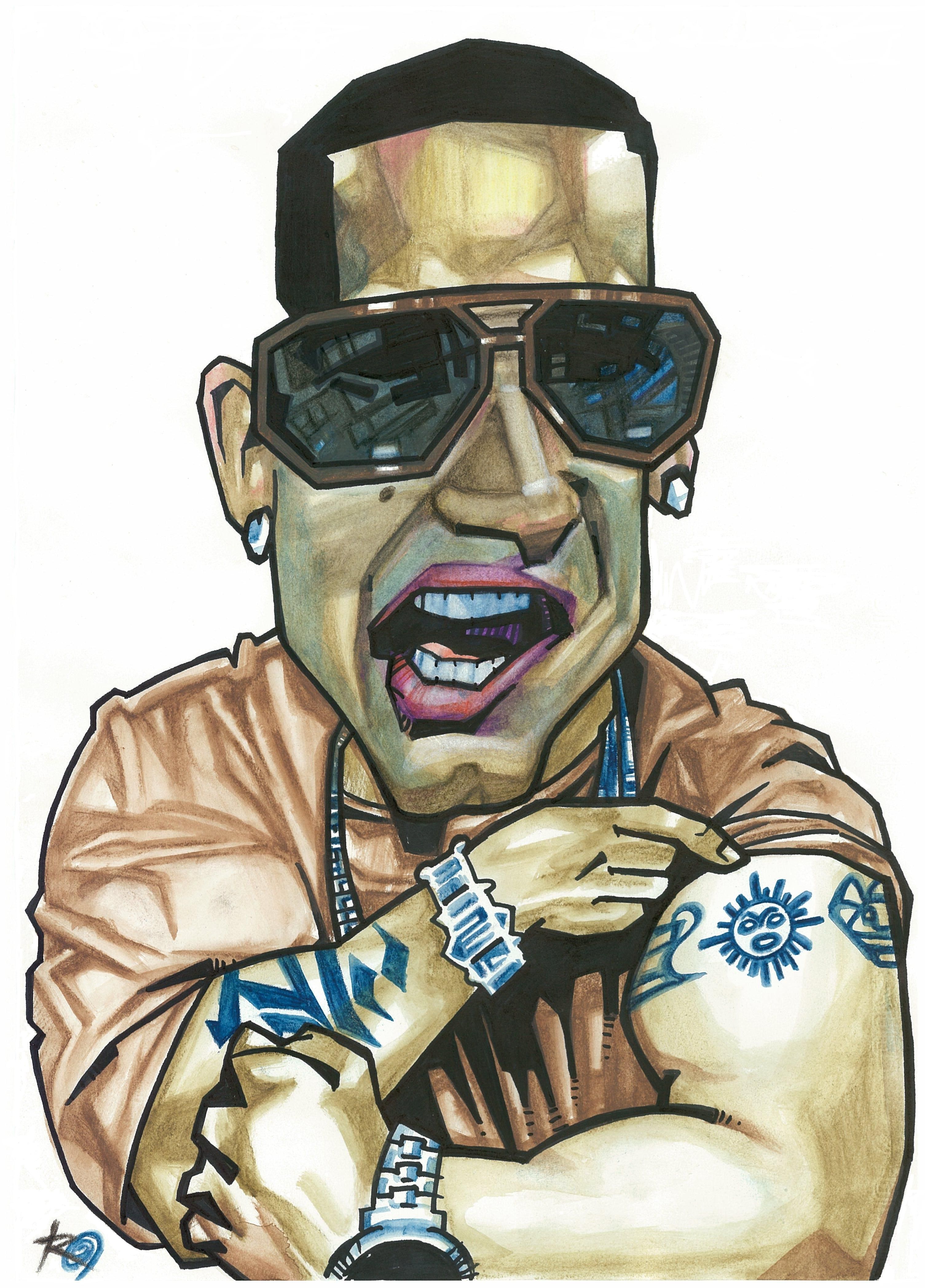 Daddy Yankee Art Drawing